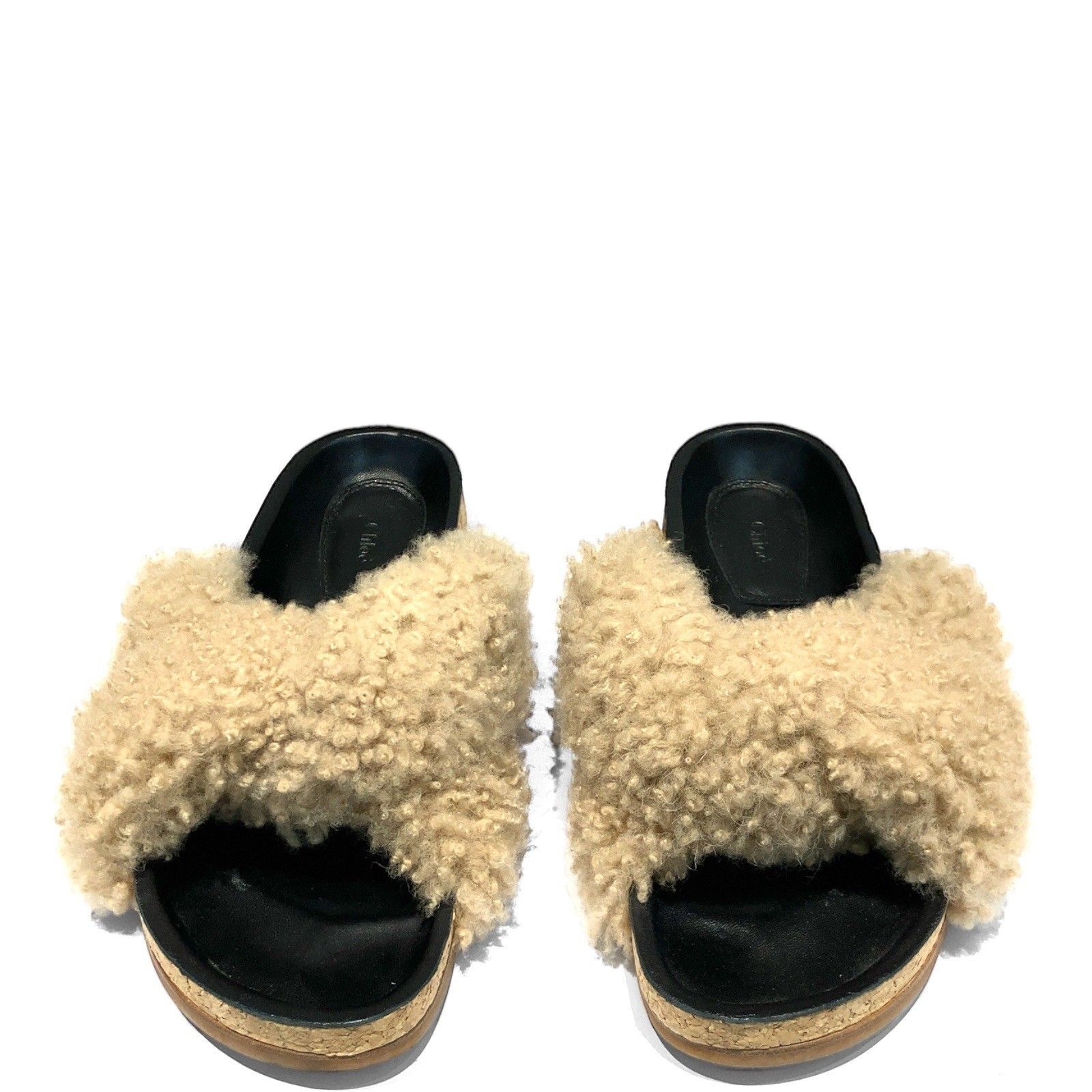 Chloe ファーサンダル Chloe ファーサンダル 37