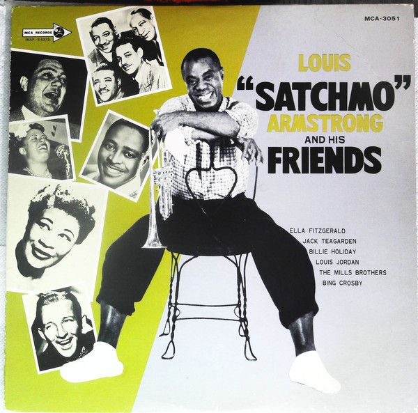 LP Louis Armstrong Louis ”Satchmo” Armstrong And His MCA3051