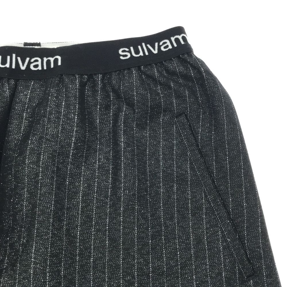 sulvam (サルバム) Bias wide pants ワイドパンツ グレー S0-P06-110