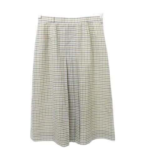 バーバリーズ Burberrys 美品 チェック スカート フレア ひざ丈