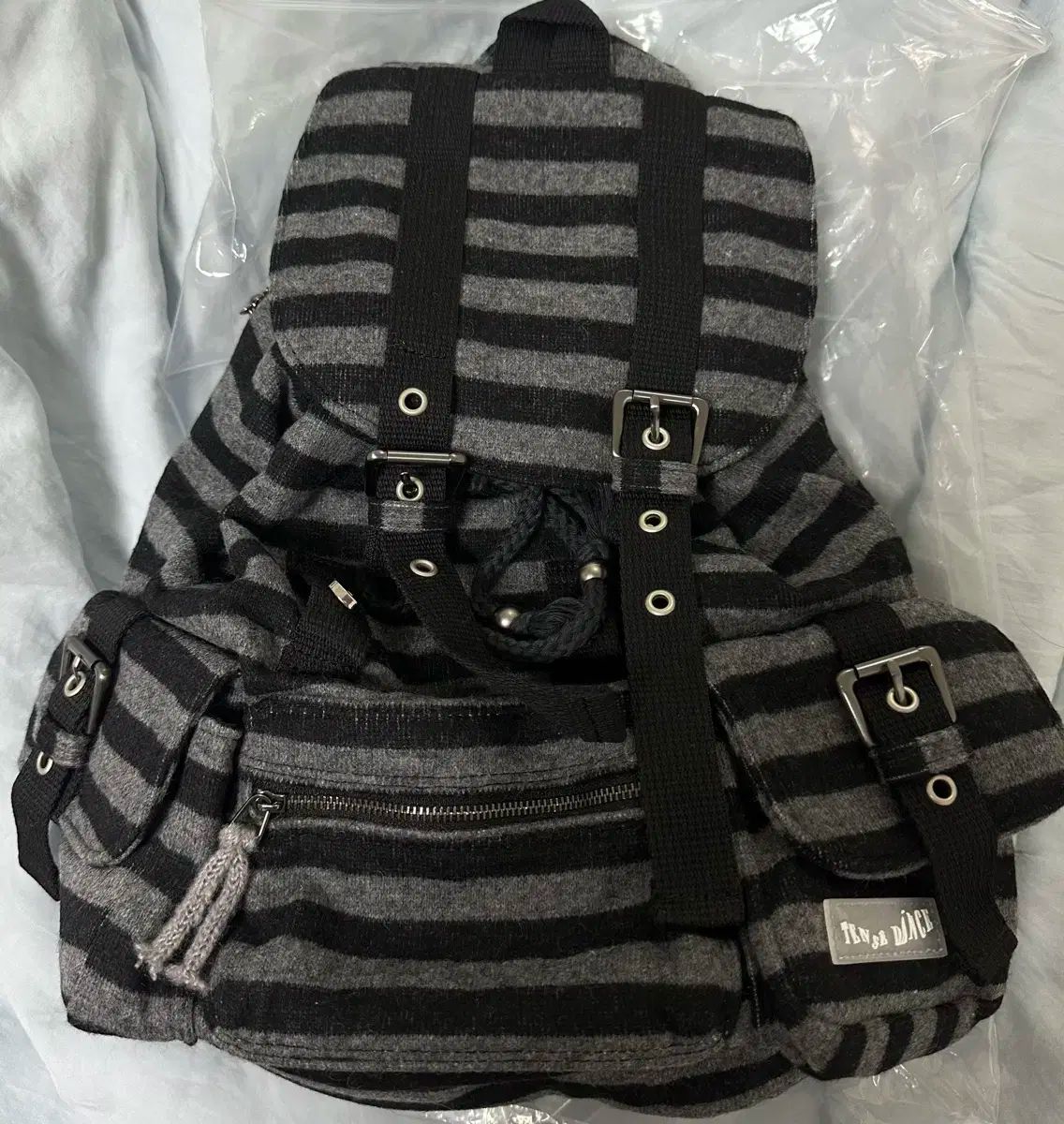 tensedance ストライプバックパック 21 まで (新品、未使用品) TENSE DANCE(テンスダンス