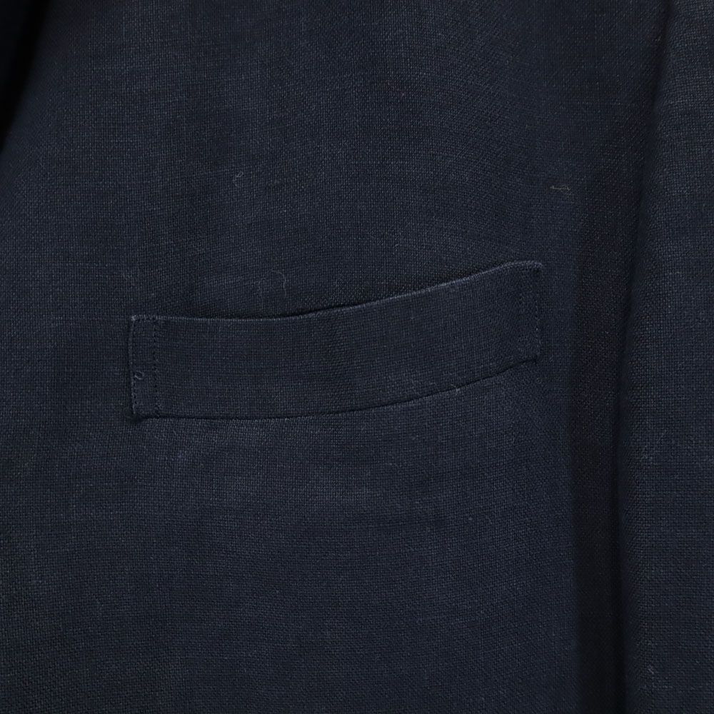 コムデギャルソンオム 1997年 90s 日本製 リネン オールド テーラードジャケット M ネイビー COMME des GARCONS HOMME ブレザー メンズ コムデギャルソンオム 1997年 90s 日本製 リネン オールド テーラード