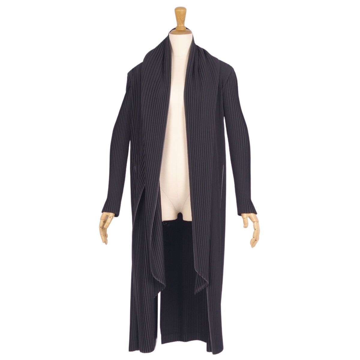 美品 イッセイミヤケ ISSEY MIYAKE コート ロングコート