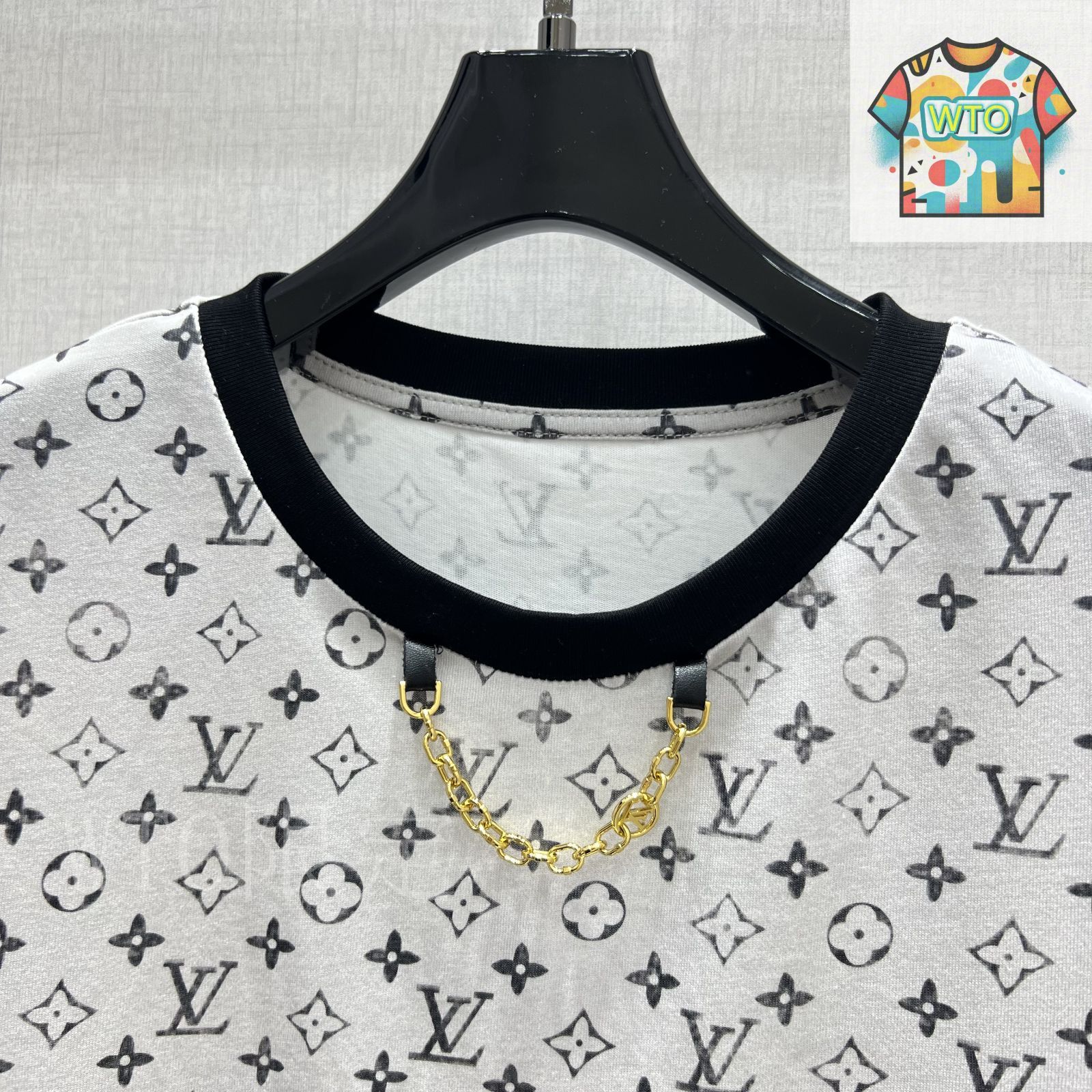 今日特価】LV Monogram Chain T-Shirt / ルイヴィトン