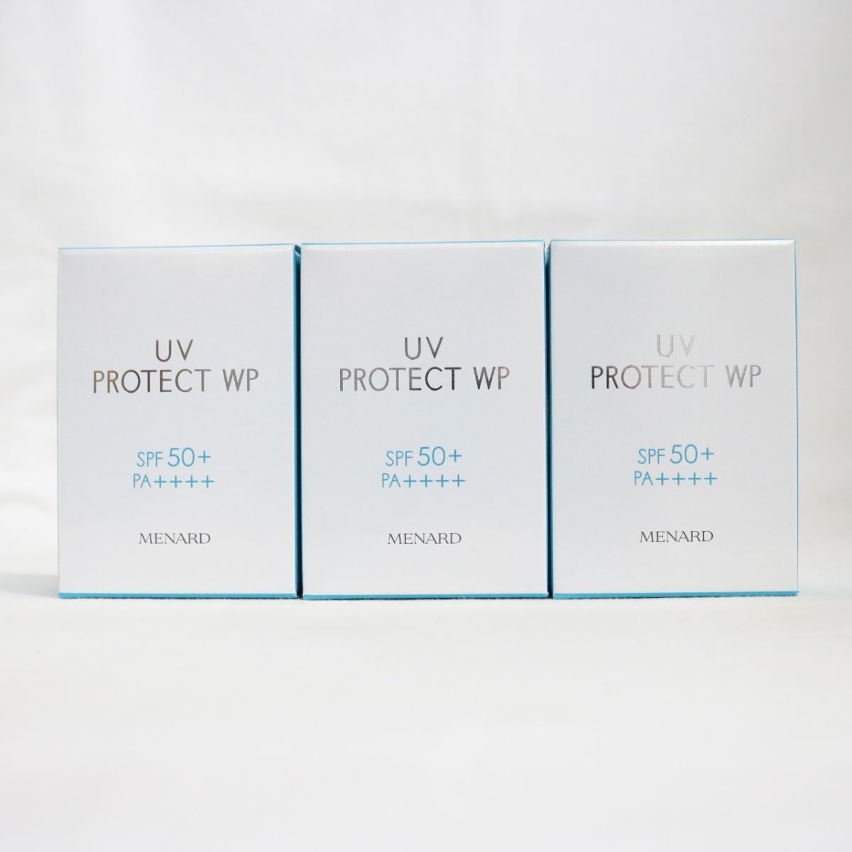 新品3個セット メナード UVプロテクトWP ボディ用日やけ止めミルクローション SPF50+ PA++++ 50mL ( 1212-n2 )