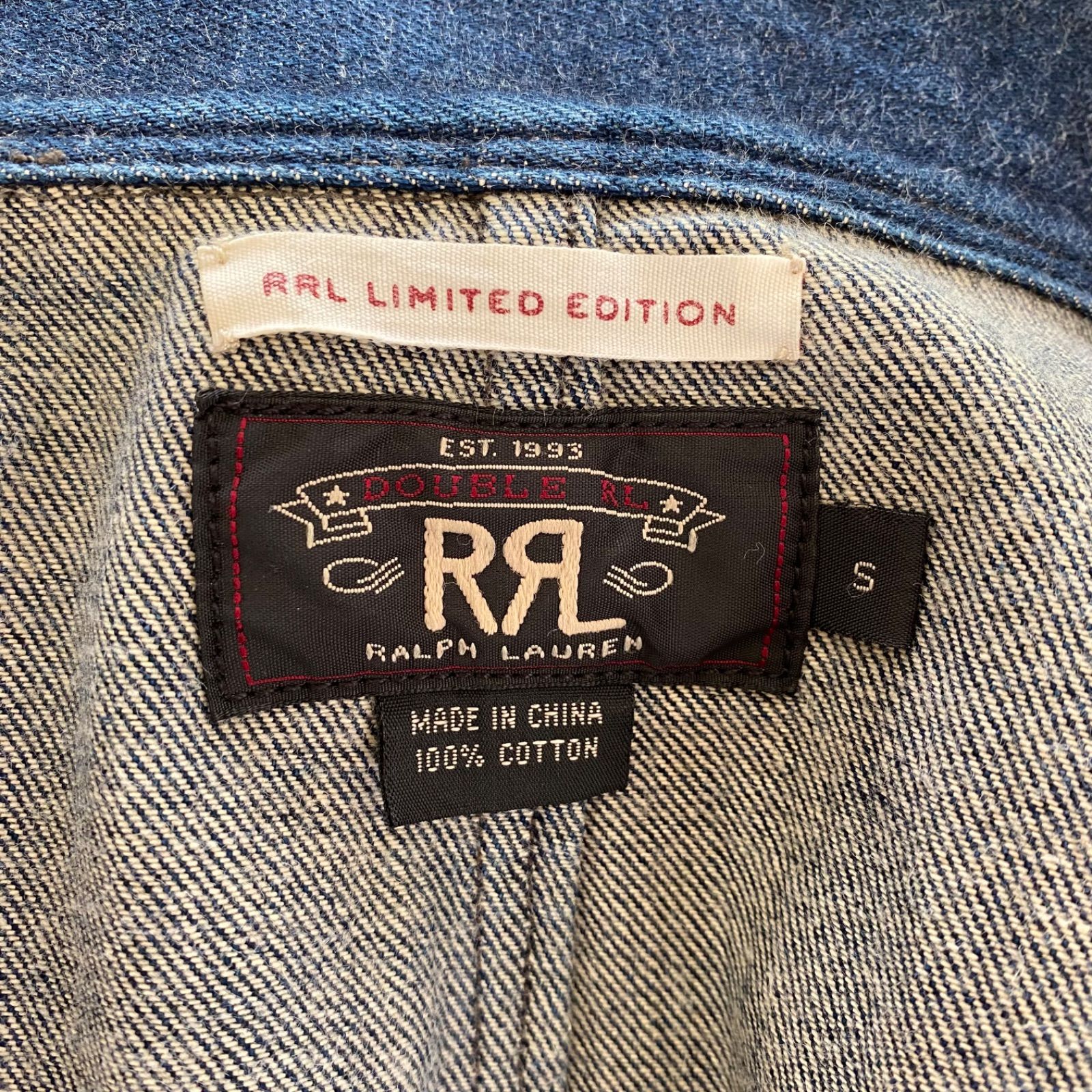 希少104着限定】RRL ダブルアールエル ラルフローレン デニム