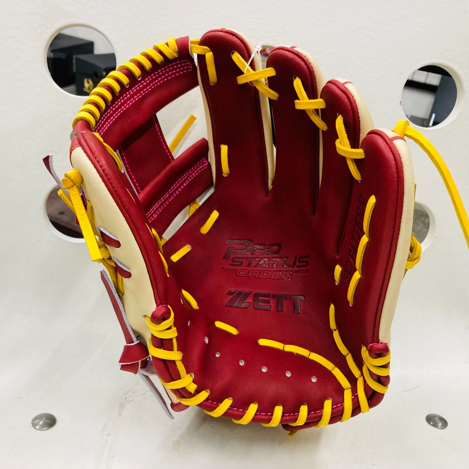 ゼット　プロステイタス　オリジナルオーダーグラブ　軟式用　内野手用　今宮型 ゼット ZETT プロステイタス PROSTATUS 軟式用 オリジナル