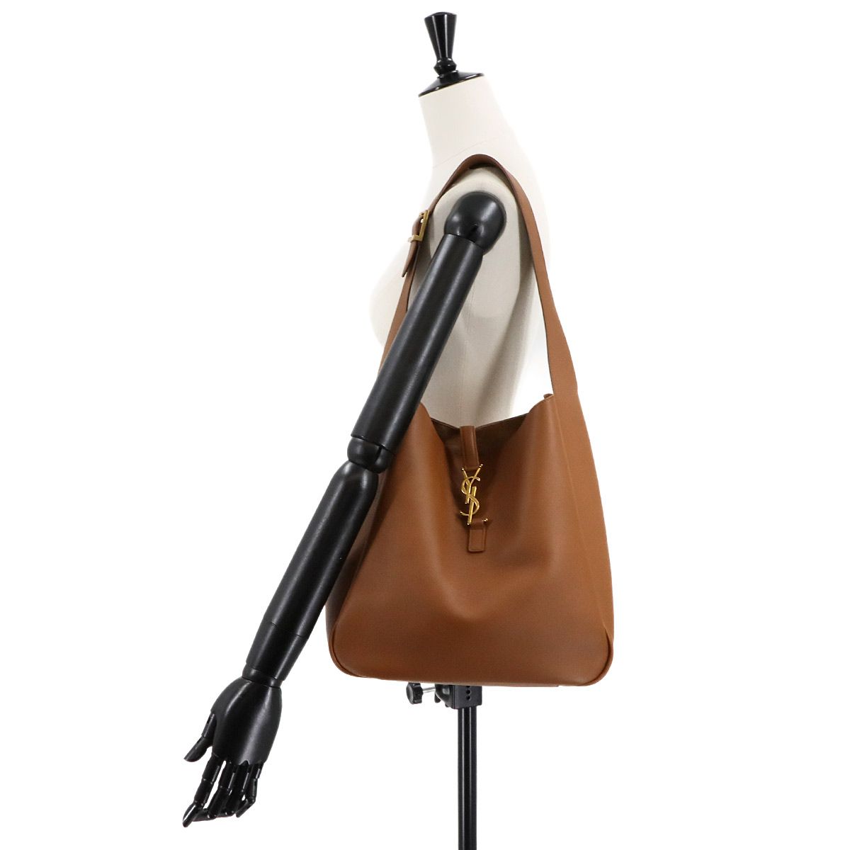 サンローラン SAINT LAURENT LE 5 A 7 ラージ ショルダー バッグ レザー ブラウン 753837 Shoulder Bag 90297672 USTAUSTRALIA_COM_AU