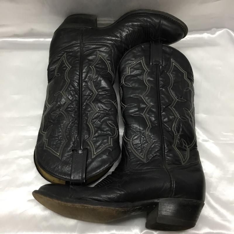 Tony Lama ウエスタンブーツ バーガンディ レザー 美品 USA製 Tony Lama トニーラマ オーストリッチ ウエスタン