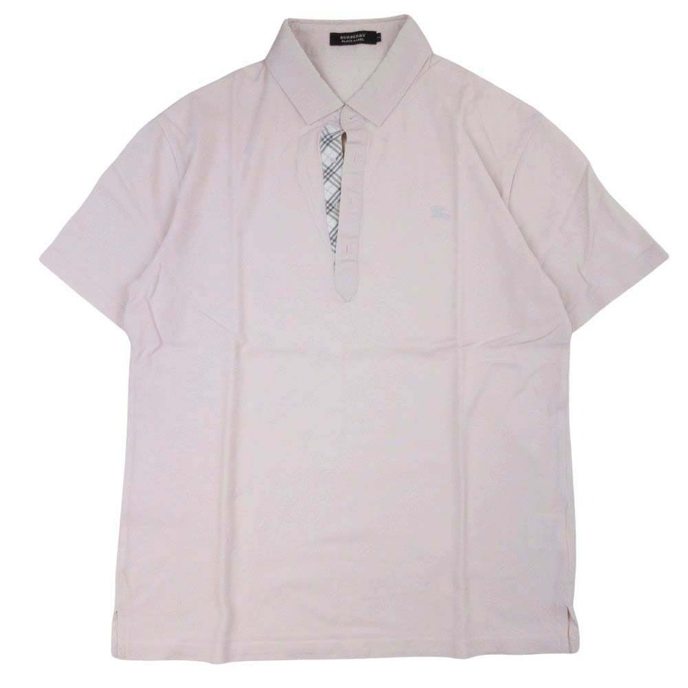 好配色 美品 \"Burberry BLACK LABEL\" 鹿子 ポロシャツ BURBERRY BLACK LABEL - BURBERRY BLACK LABEL バーバリー