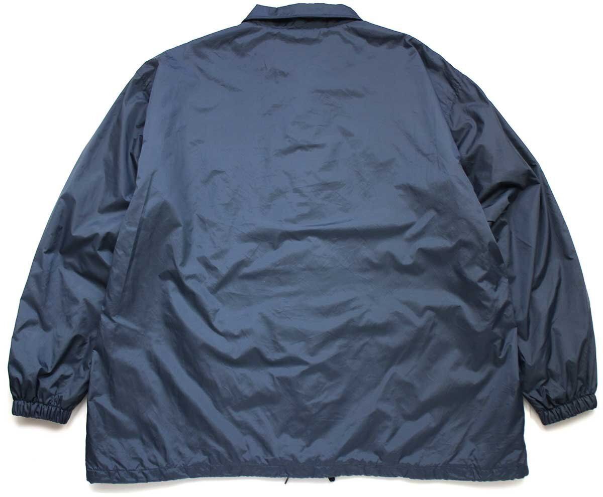 00s Dunbrooke Ryder Kevin 刺繍 ナイロン コーチジャケット 紺 XXL 