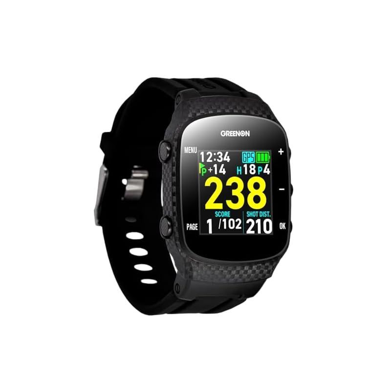 GREENON GN101 ゴルフウォッチ 時計 スポーツ グリーンオン 中古 美品