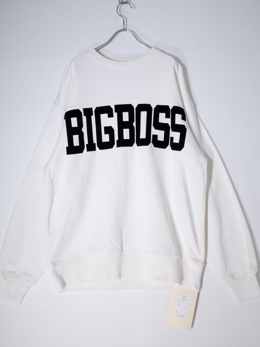 ジャクソンマティスJACKSON MATISSE 2022AW BIGBOSS スウェット新品【L】【MTSA70260】 ジャクソンマティスJACKSON MATISSE 2022AW BIGBOSS スウェット新品【L