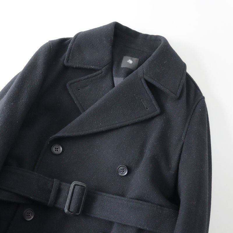 メゾンドソイル maison de soil ウール ダブルボタン Pコート 1