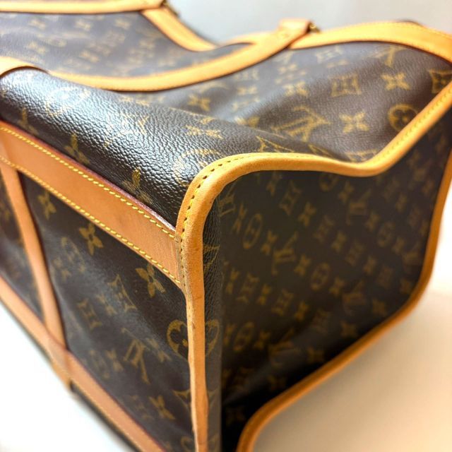 ルイヴィトン サックシャン50 モノグラム ペットキャリー M42021 ルイ