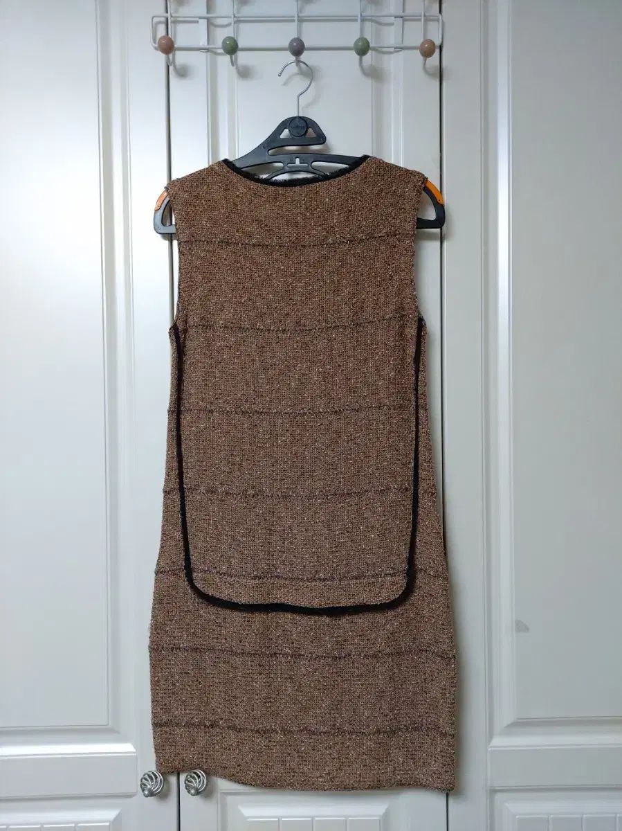 ミシャ 春 秋 冬のツイードルックドレス 55