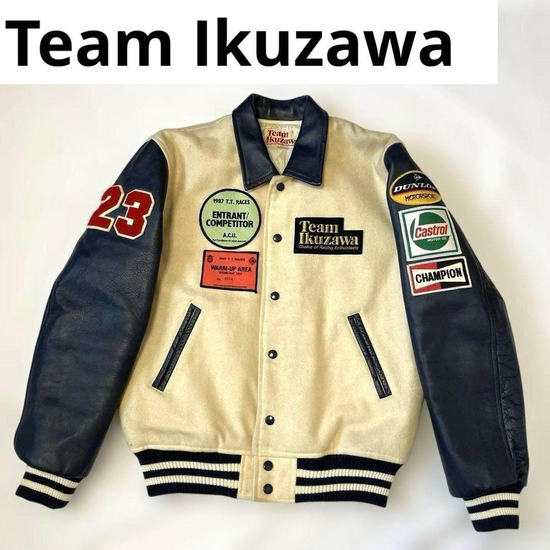 Team Ikuzawa スタジャンＬサイズ 生沢徹 チームイクザワ チーム生澤 Team Ikuzawa スタジャン Lサイズ 生沢徹 チームイクザワ チーム生澤