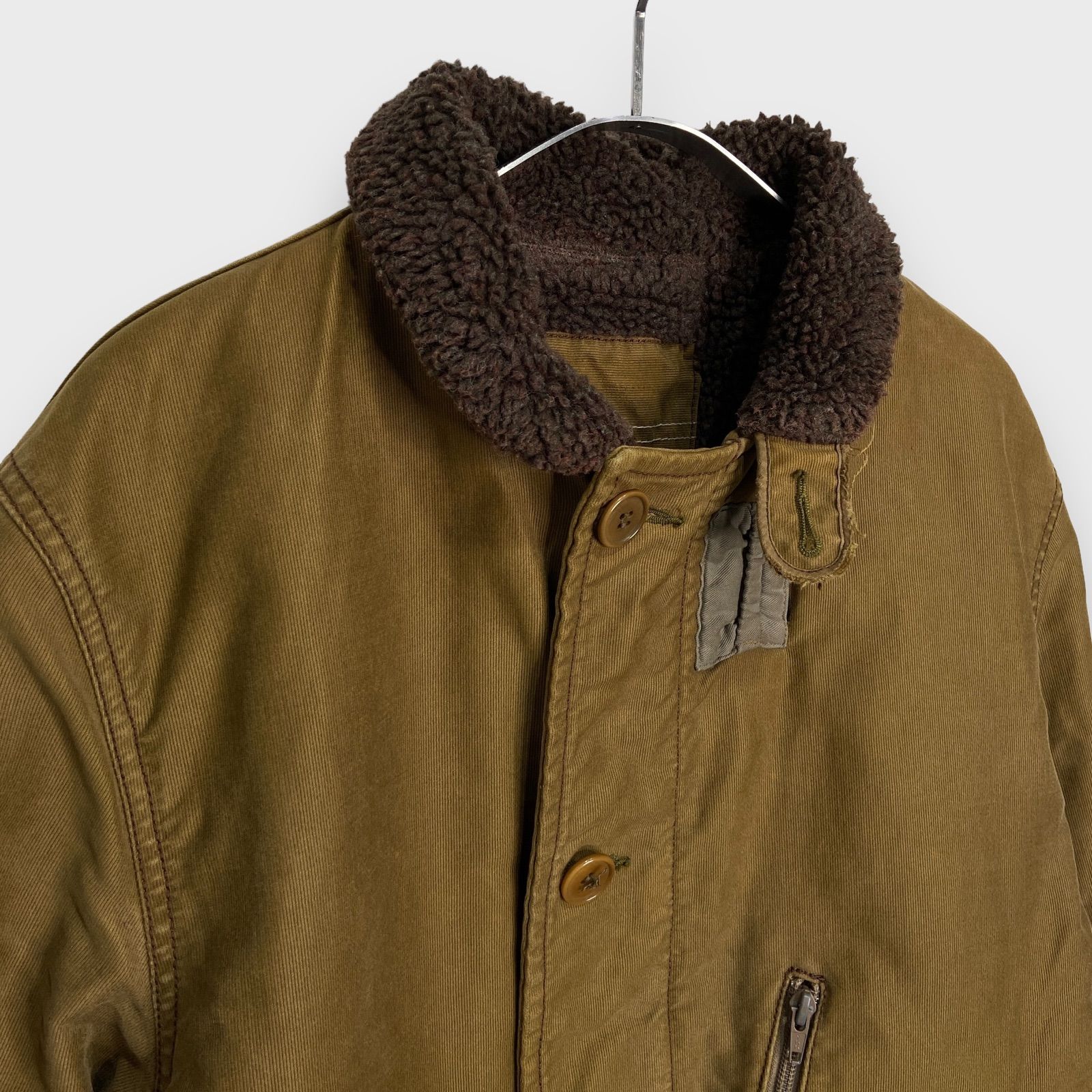 ☆BLUEBLUE☆ブルーブルー☆N-1デッキジャケット☆ライトジャーマン 