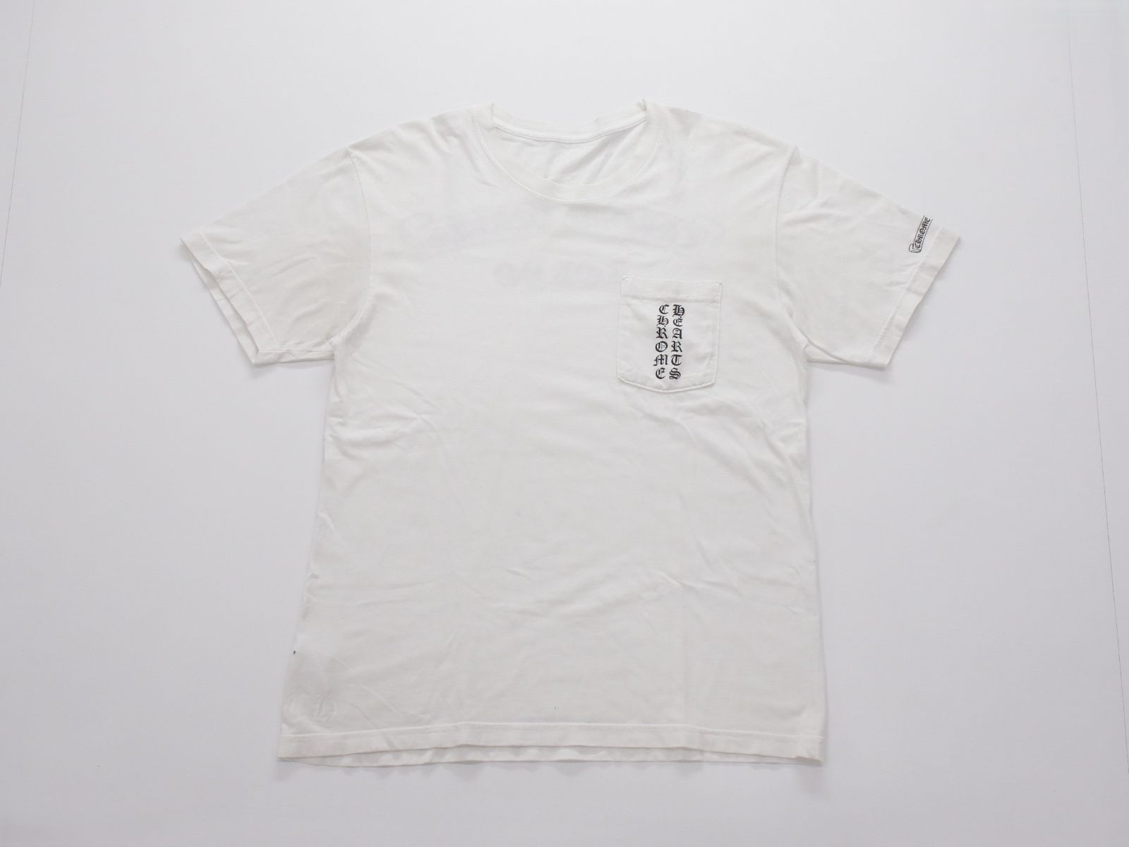 CHROME HEARTS Tシャツ 東京限定ラベルバックプリント ホワイト