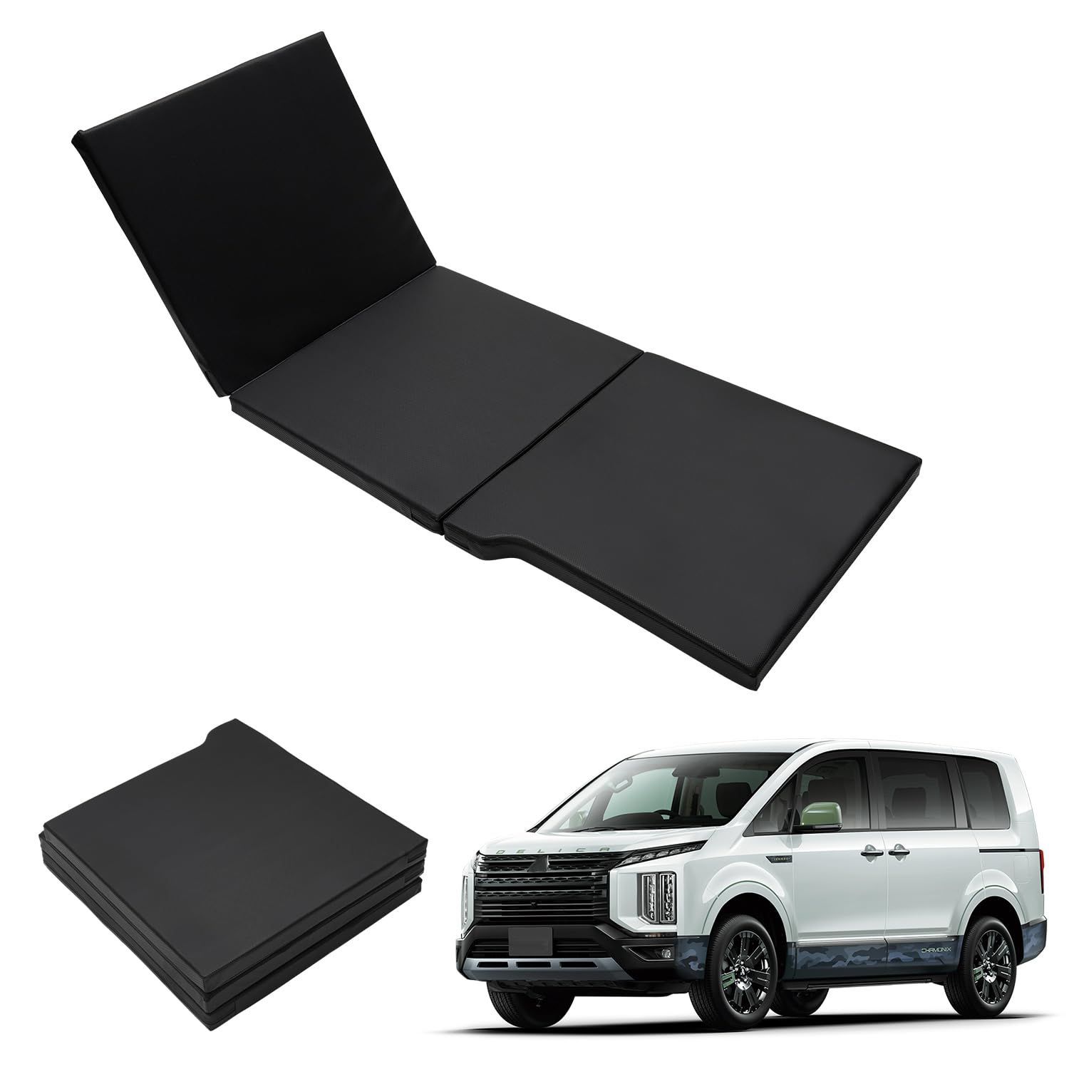 三菱 デリカ D:5 CV1W ベッドフラットマット（マジックテープなし） 三菱 デリカ D:5 CV1W ベッドフラットマット（マジックテープ