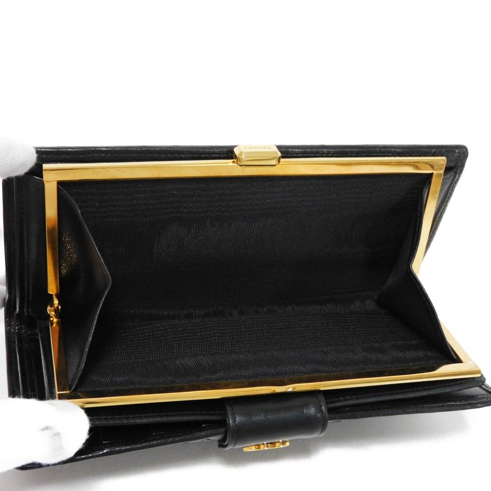 CHANEL シャネル ビコローレ ロング フラップ ウォレット ココマーク  