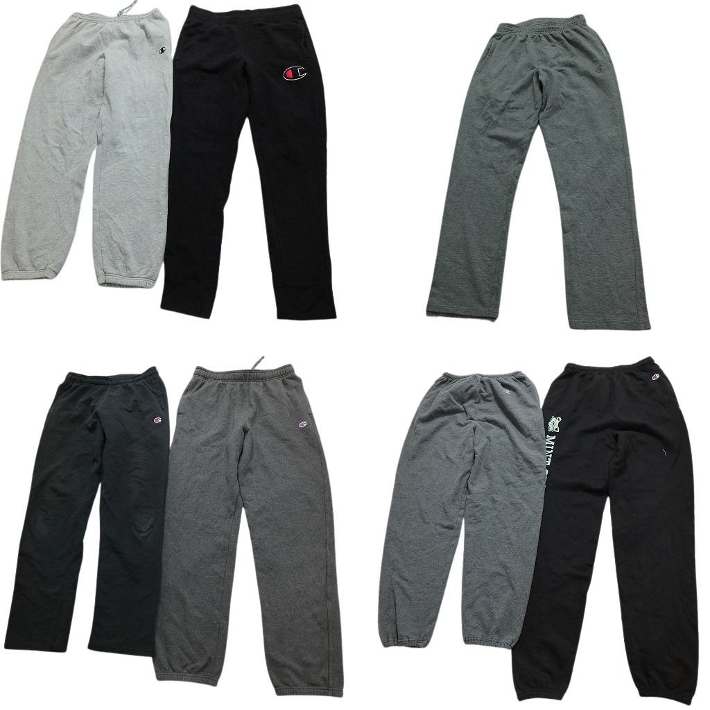 古着卸 チャンピオン スウェット パンツ 7枚セット メンズ Ｍ ビックロゴ トレーニングパンツ 古着 NC0827