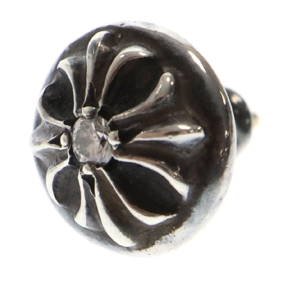 CHROME HEARTS (クロムハーツ) STUD CRSBLL DIA クロスボールスタッド