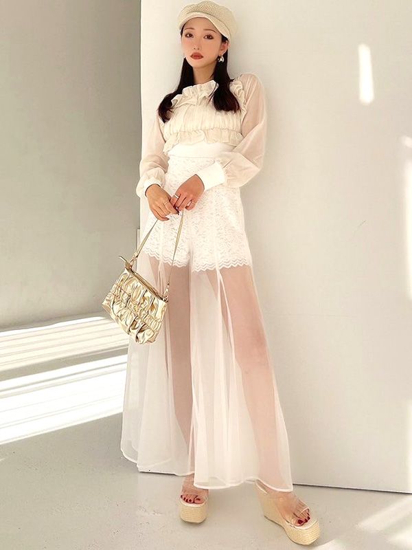 RESEXXY リゼクシー サンダル レディース 厚底 クリア ウェッジ