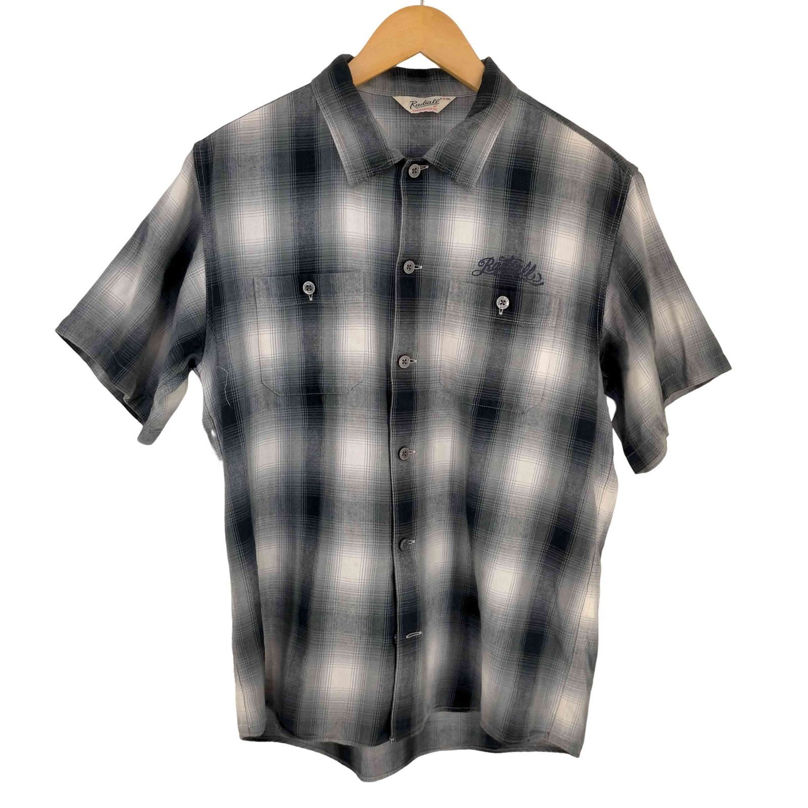 ラディアル RADIALL オンブレ ネル S/S ワークシャツ メンズ JPN：M 