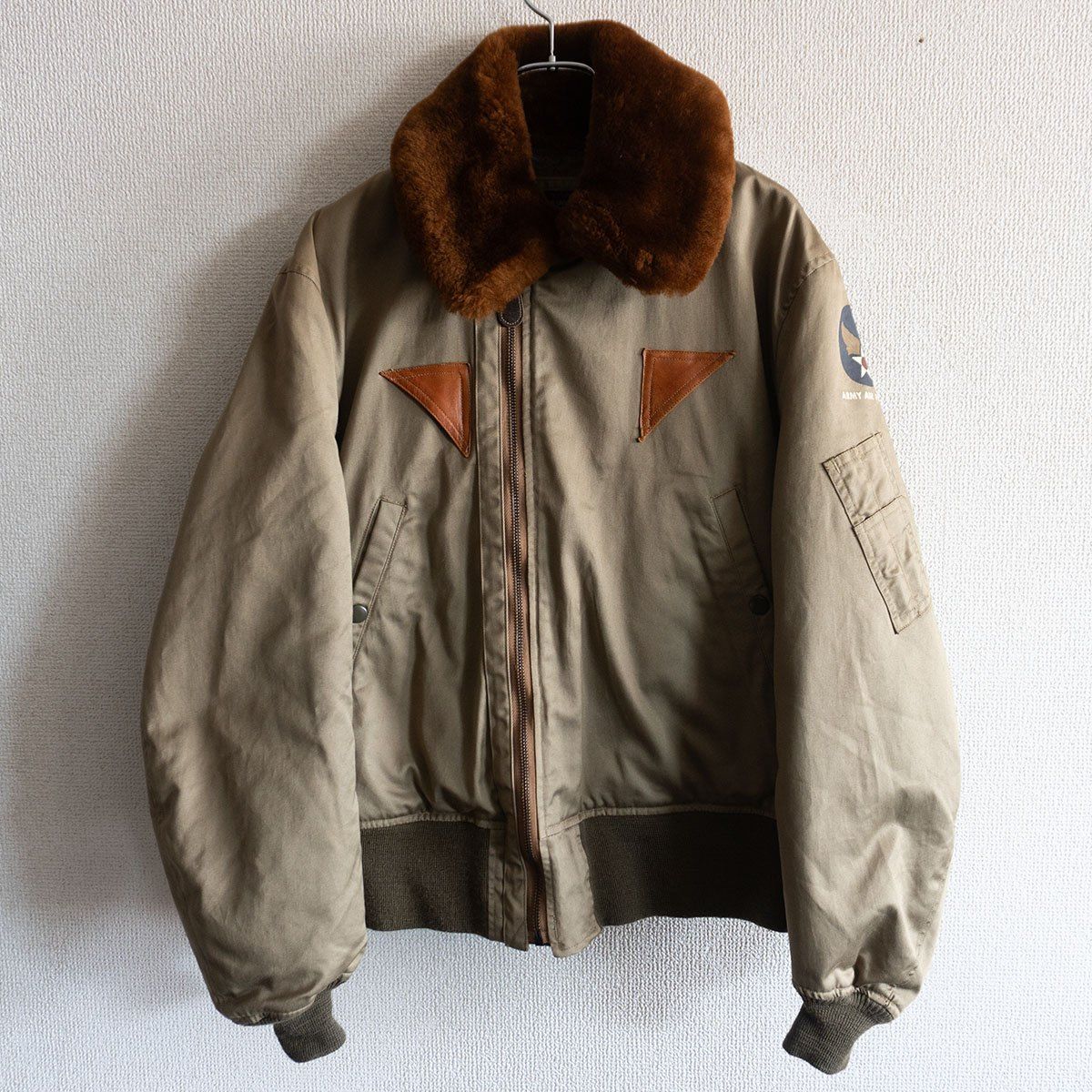 雰囲気抜群】BUZZ RICKSON'S【B-15A フライトジャケット】38