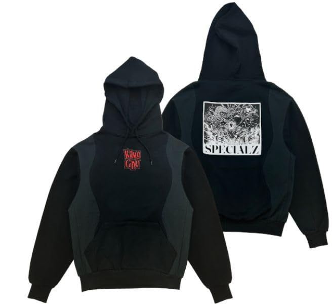 King Gnu　SPECIALZ HOODIE 　フーディー　ブラックXXL King Gnu（キングヌー）× SPECIALZ HOODIE（フーディ パーカー