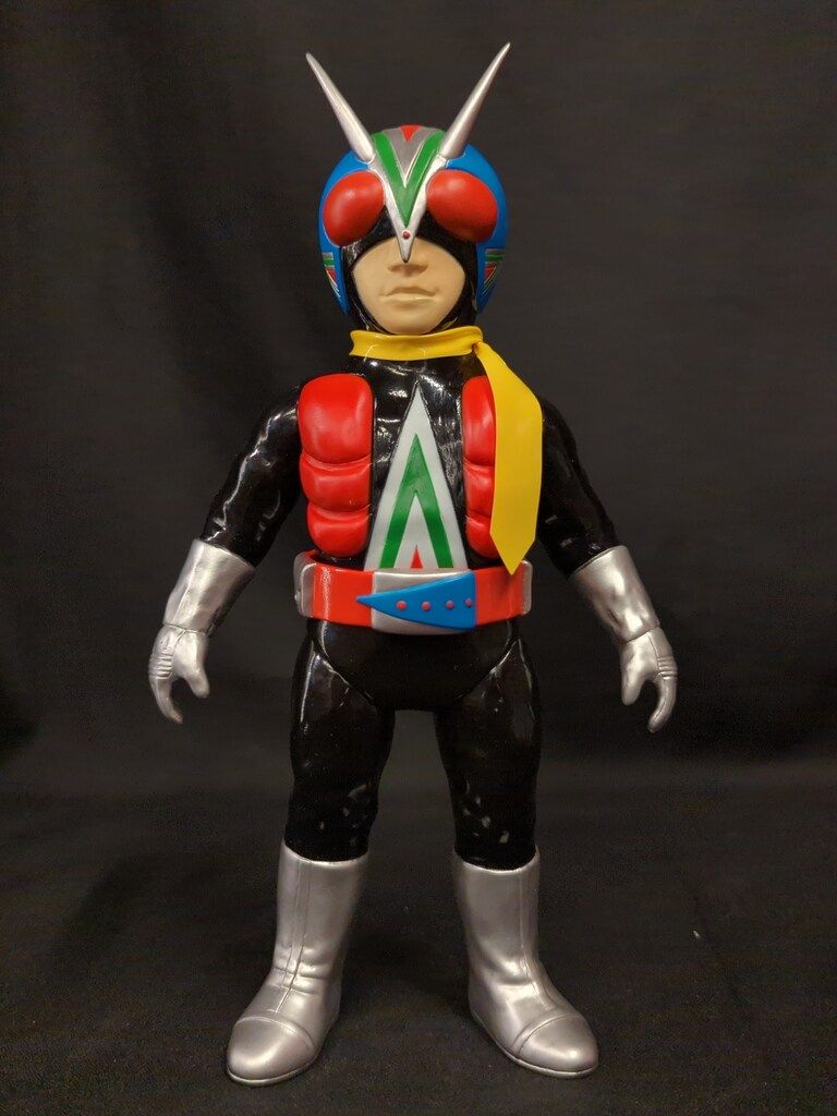 メディコムトイ 東映レトロソフビコレクション 仮面ライダーV3 カメ