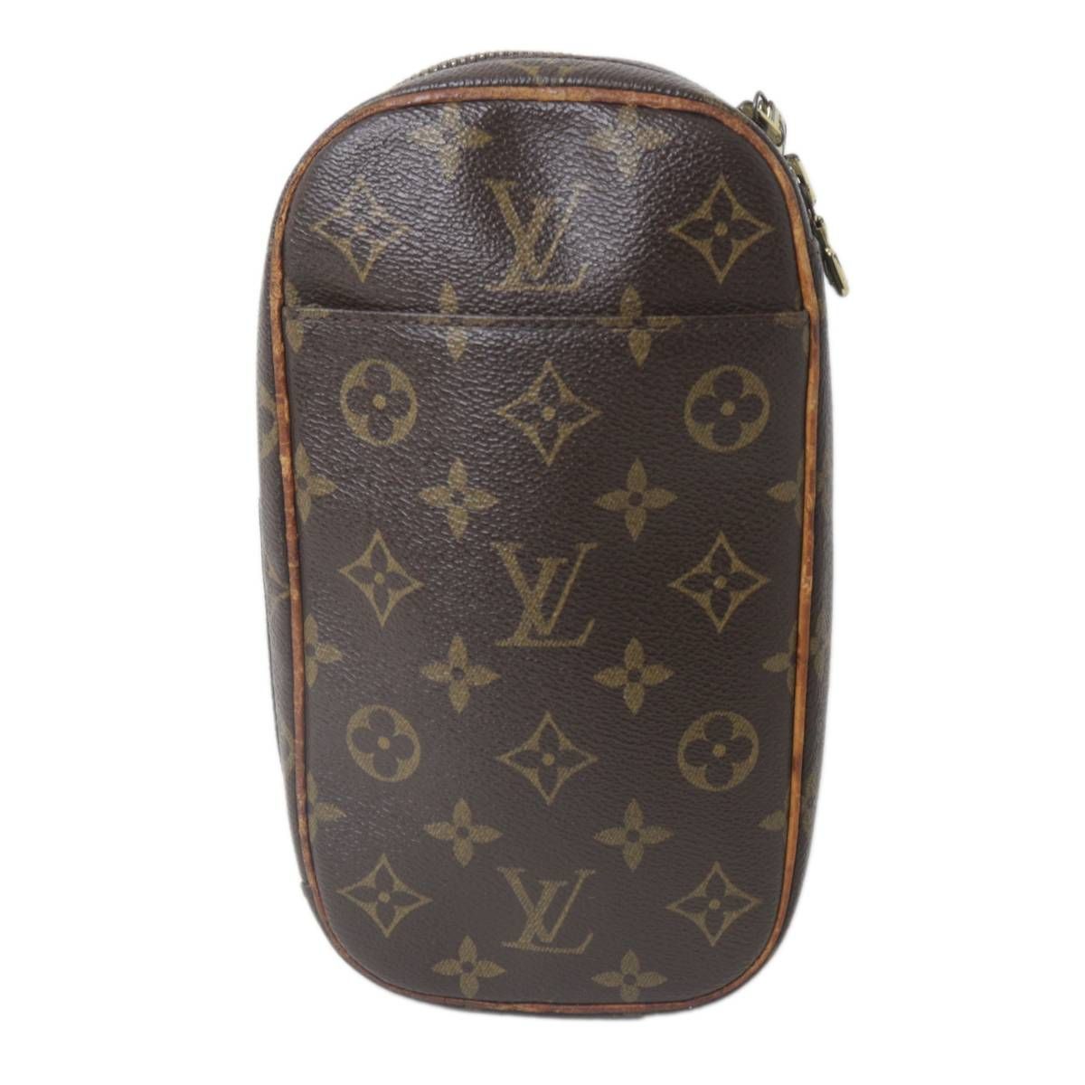 LOUIS VUITTON / ルイヴィトン ポシェットガンジュ ボディーバッグ モノグラム ブラウン M51870 CA0092 NO BCランク  - メルカリ