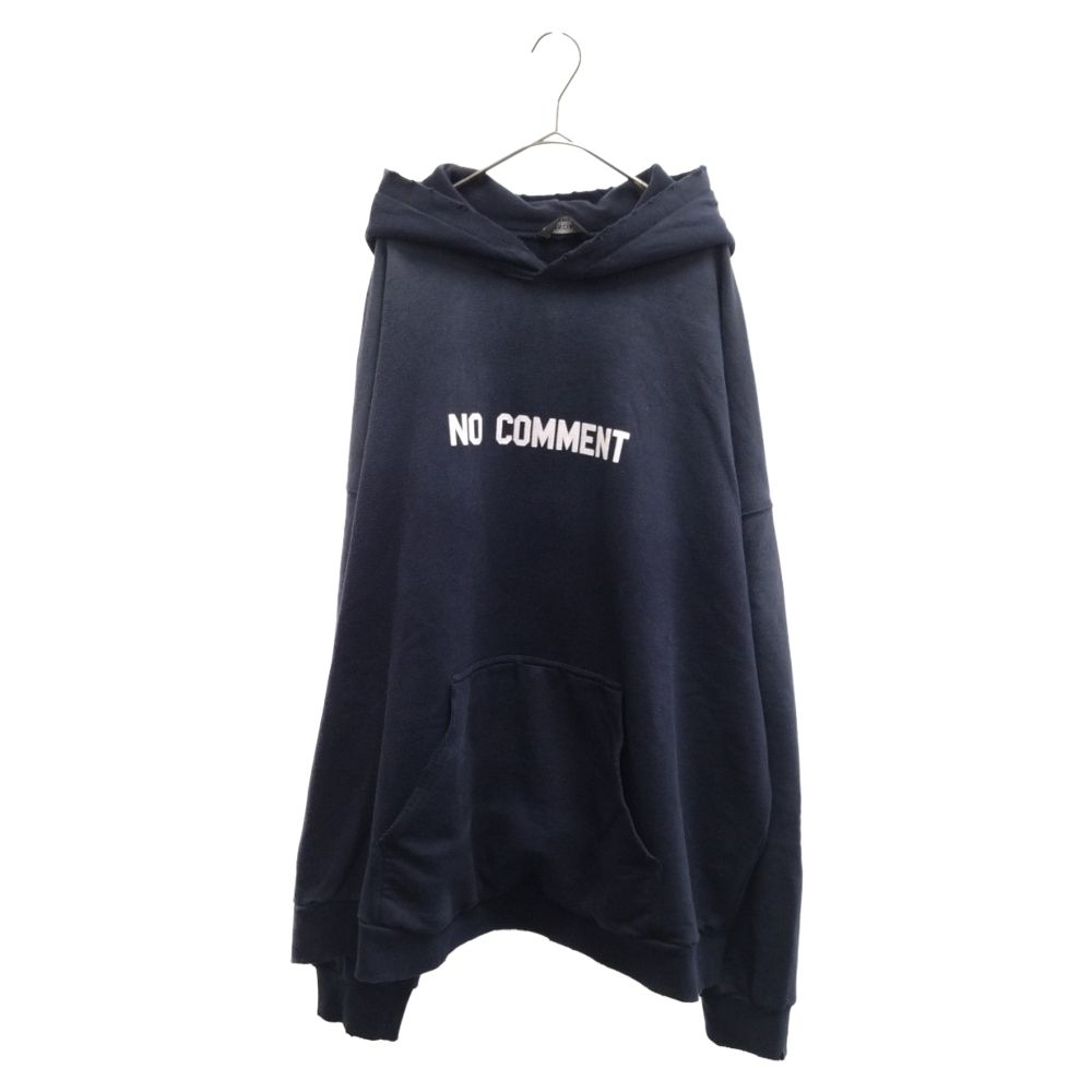 BALENCIAGA (バレンシアガ) 22SS NO COMMENT HOODIE ヴィンテージ 