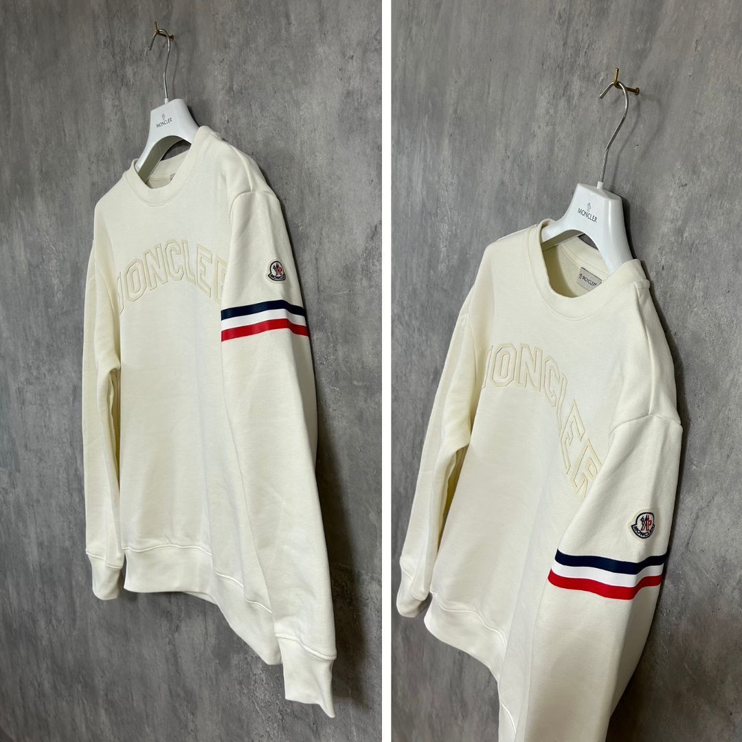 未使用タグ付き・本物保証☆MONCLER トリコロールアクセント 未使用タグ付き・本物保証☆MONCLER トリコロールアクセント