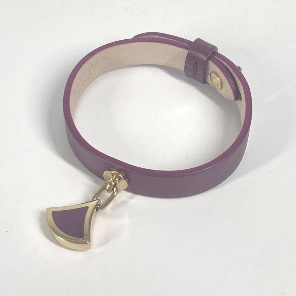 未使用級　BVLGARI ブルガリ　ディーヴァ　ドリーム　ブレスレット　レザー ディーヴァ ドリーム レザー ブレスレット[] Diva Dream Leather