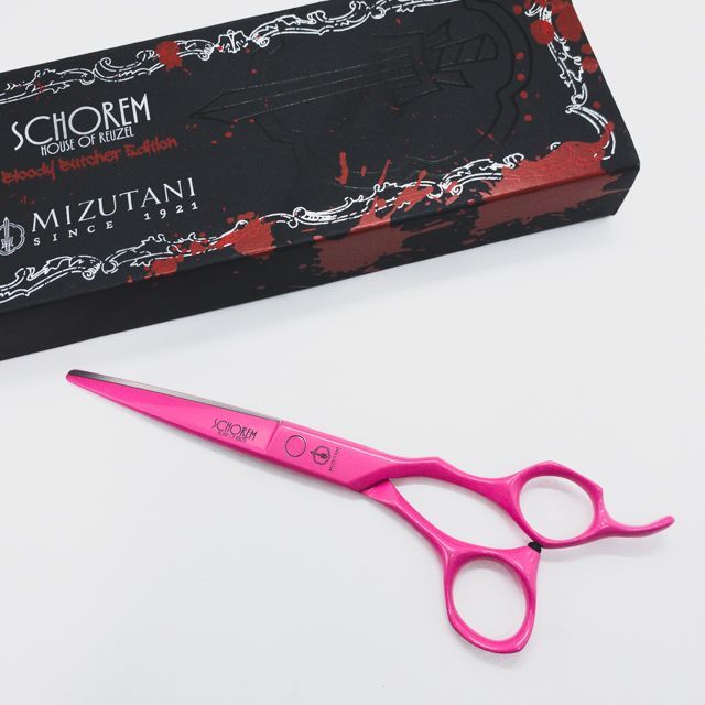 ミズタニシザーズ ミズタニシザーMIZUTANI SCISSORS】SCHOREM MASTER PINK FLAMINGO6.5 ピンクフラミンゴ  シザー オフセット 理容 美容ハサミ 美容師 理容師 右利き 6.5インチ 中古 sc1297 - メルカリ