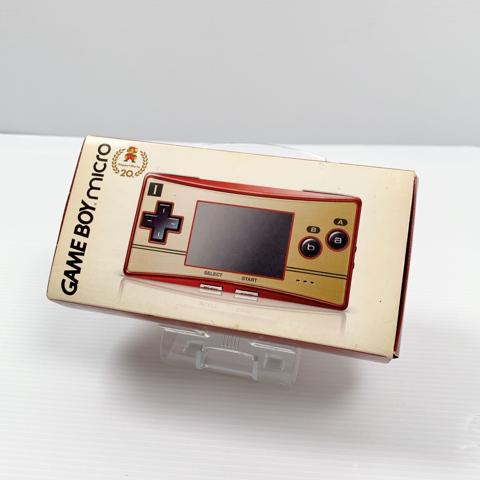 【美品】ゲームボーイミクロ　20th ファミコンカラー希少　限定【完品】 ゲームボーイミクロ 20周年 ファミコンカラー 限定版 完品 動作