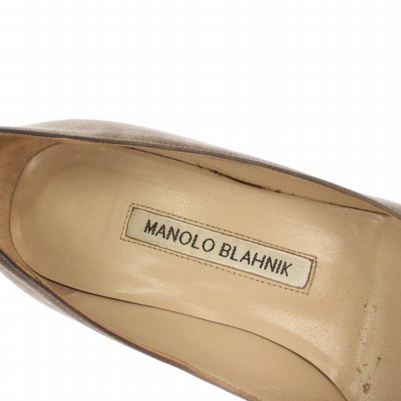 ♪Manolo Blahnik♪定番 美脚マノロ BB 70mm カーフ スエード ♪Manolo Blahnik♪定番 美脚マノロ BB 70mm カーフ スエード
