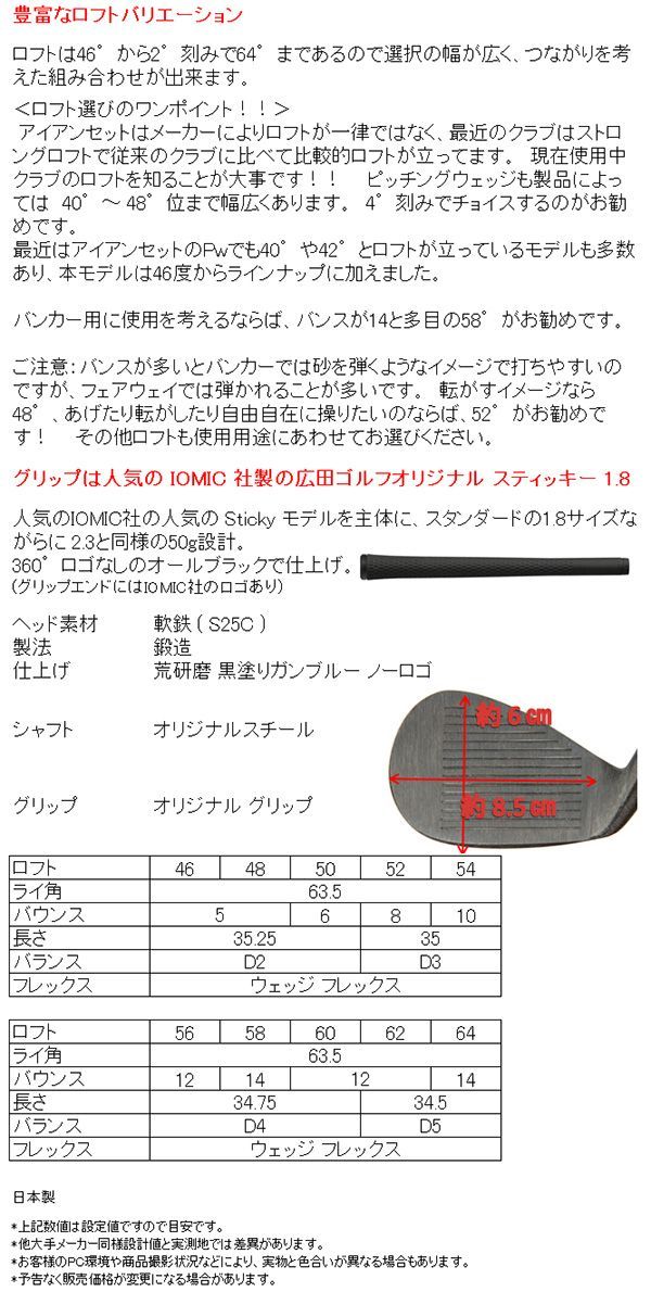 フォージド ウェッジ