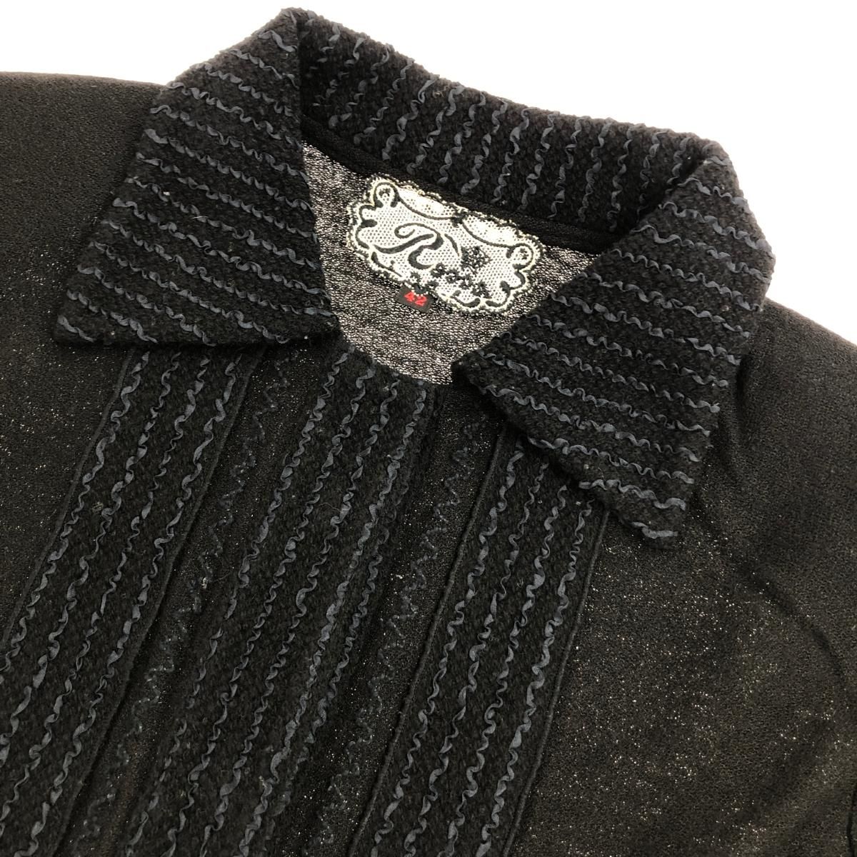 ROSE PATTERN WOOL KNIT CREW | KNIT | JUZU store | ジュズストア