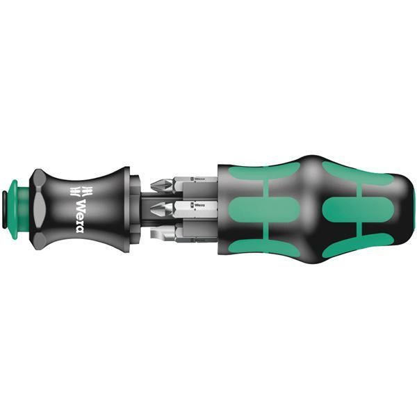 WERA ヴェラ 6点組 ドライバービットセット 差込6.35mm クラフトフォームビットホルダー 収納ポーチ付 134491 工具 ツール DIY