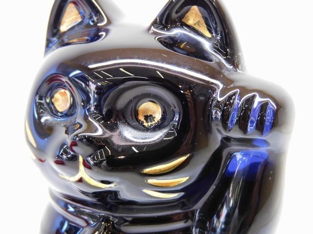 バカラ まねき猫 ミッドナイト ブルー Baccarat バカラ 招き猫