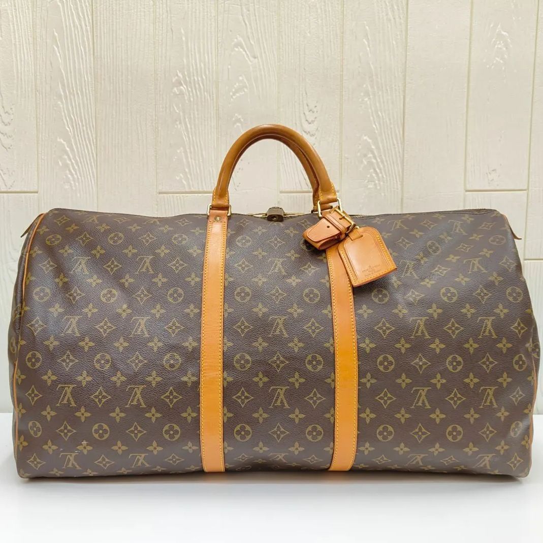 【正規品 本物保証】ルイヴィトン LOUIS VUITTON ボストンバッグ キーポル60 モノグラム （SNA）2240725015005AZ
