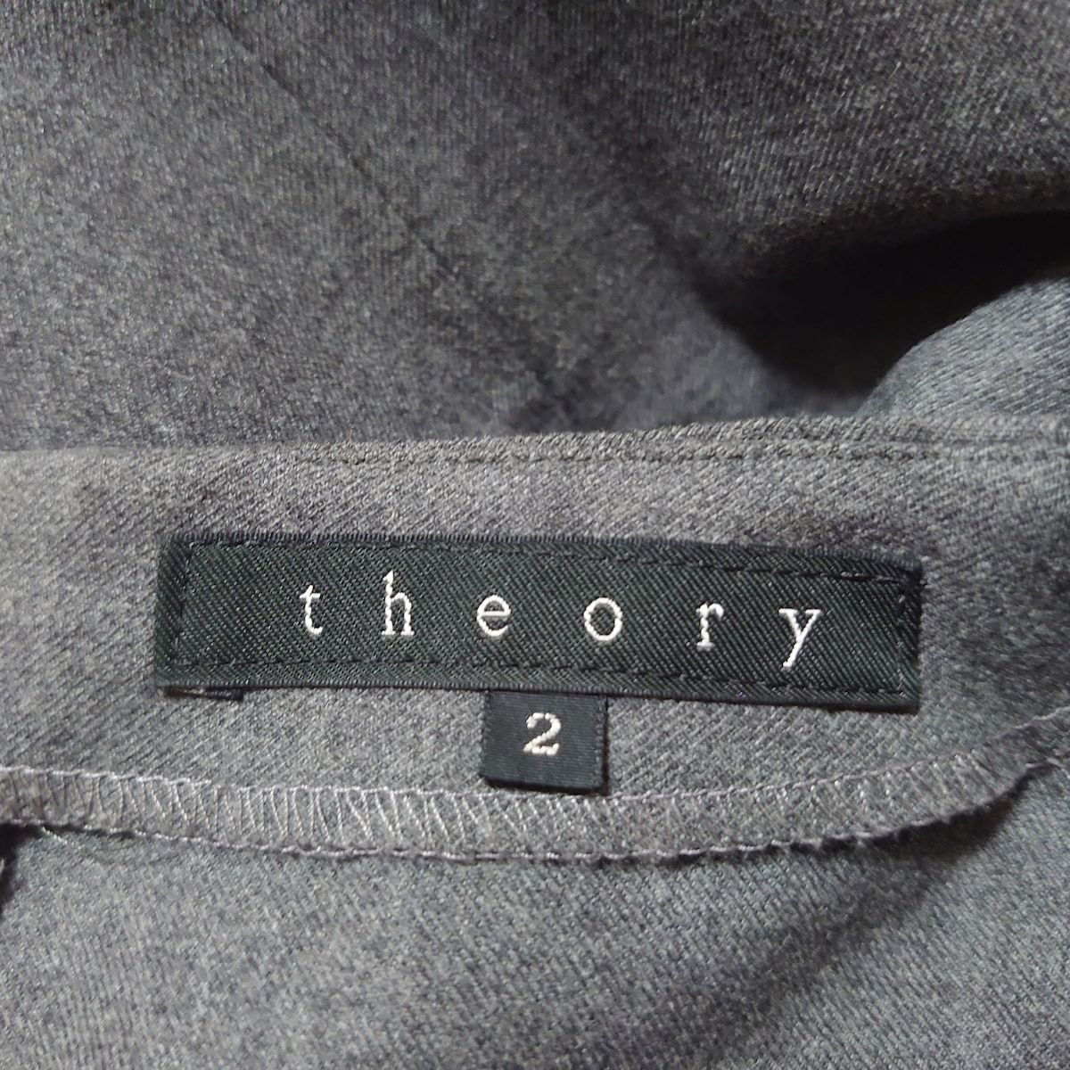 theory(セオリー) スカートセットアップ レディース美品 - グレー