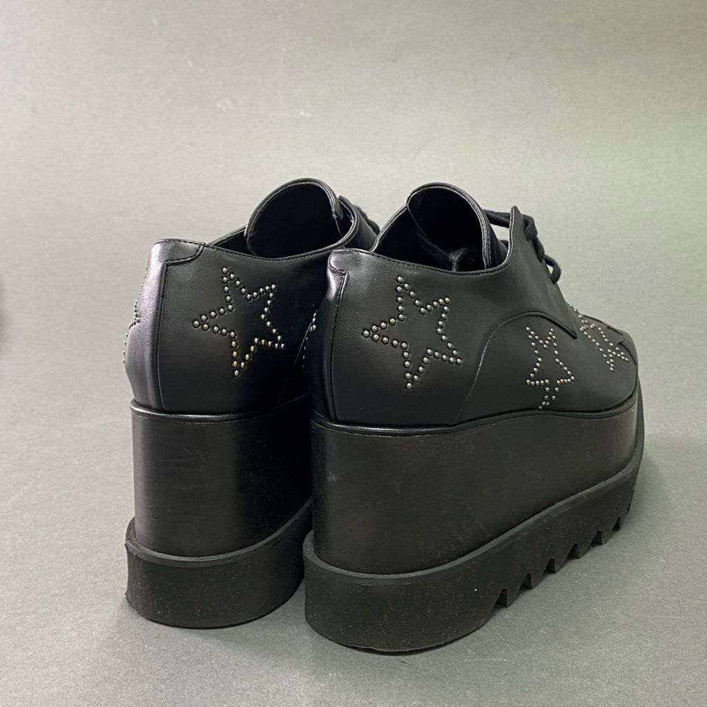 ステラマッカートニーエリススター シューズ 厚底 プラットフォーム38