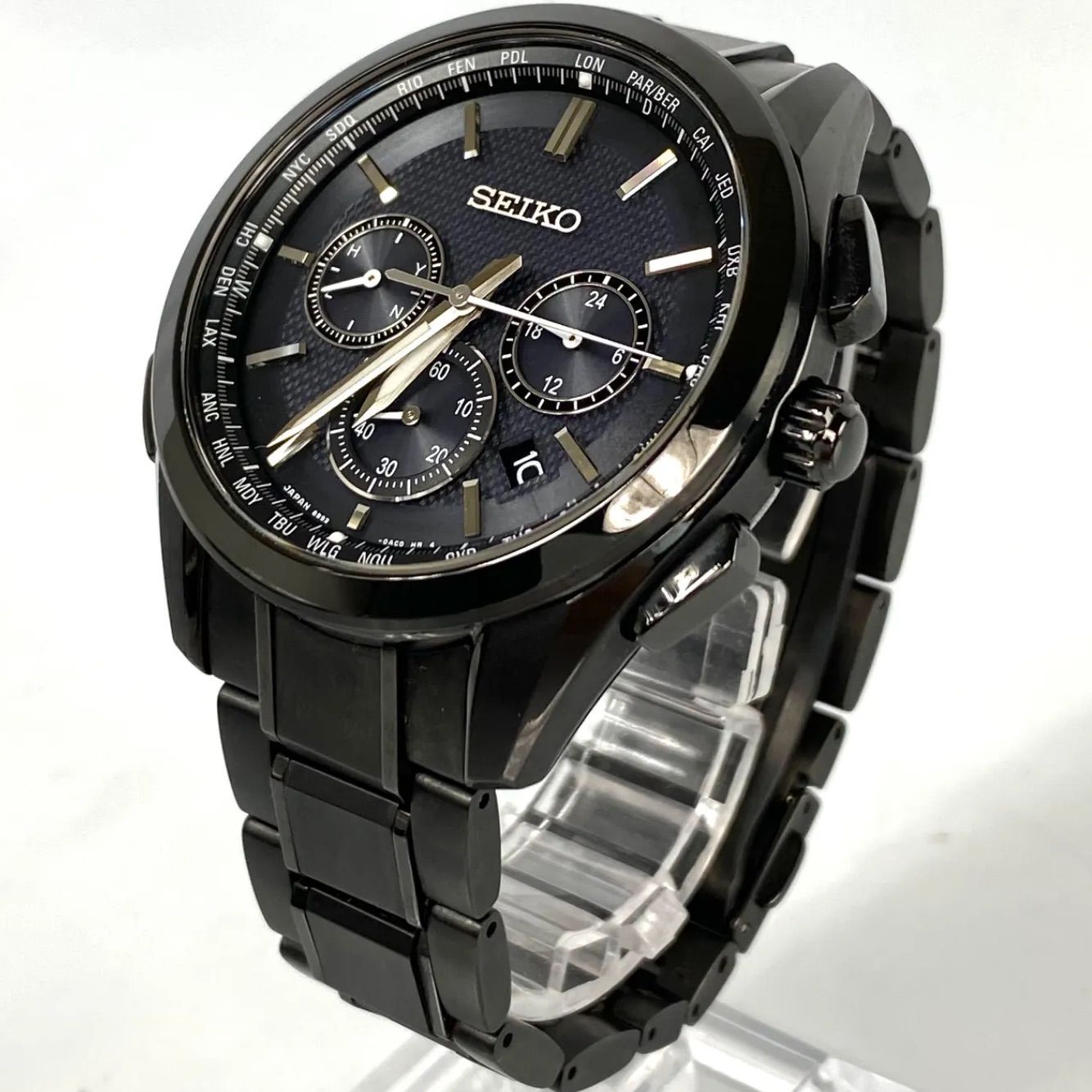 稼働 SEIKO Dolce 腕時計 電波ソーラー チタン デイト 2278 Dolce - Men's ソーラー電波 | セイコーウオッチ 稼働 SEIKO Dolce