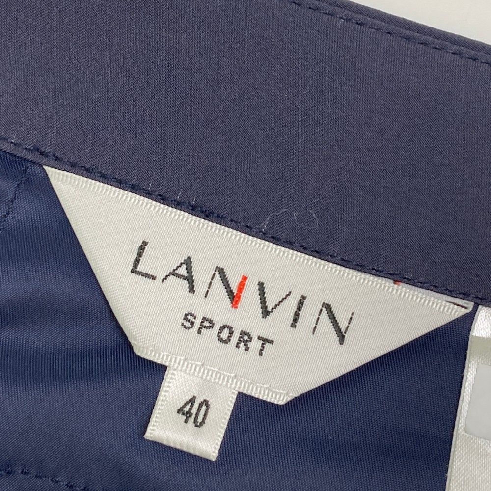 サイズ：40 LANVIN SPORT ランバン スポール ; スカート 総柄 ネイビー系 [240101443395] ゴルフウェア レディース ストスト サイズ：40 LANVIN SPORT ランバン スポール ; スカート 総柄