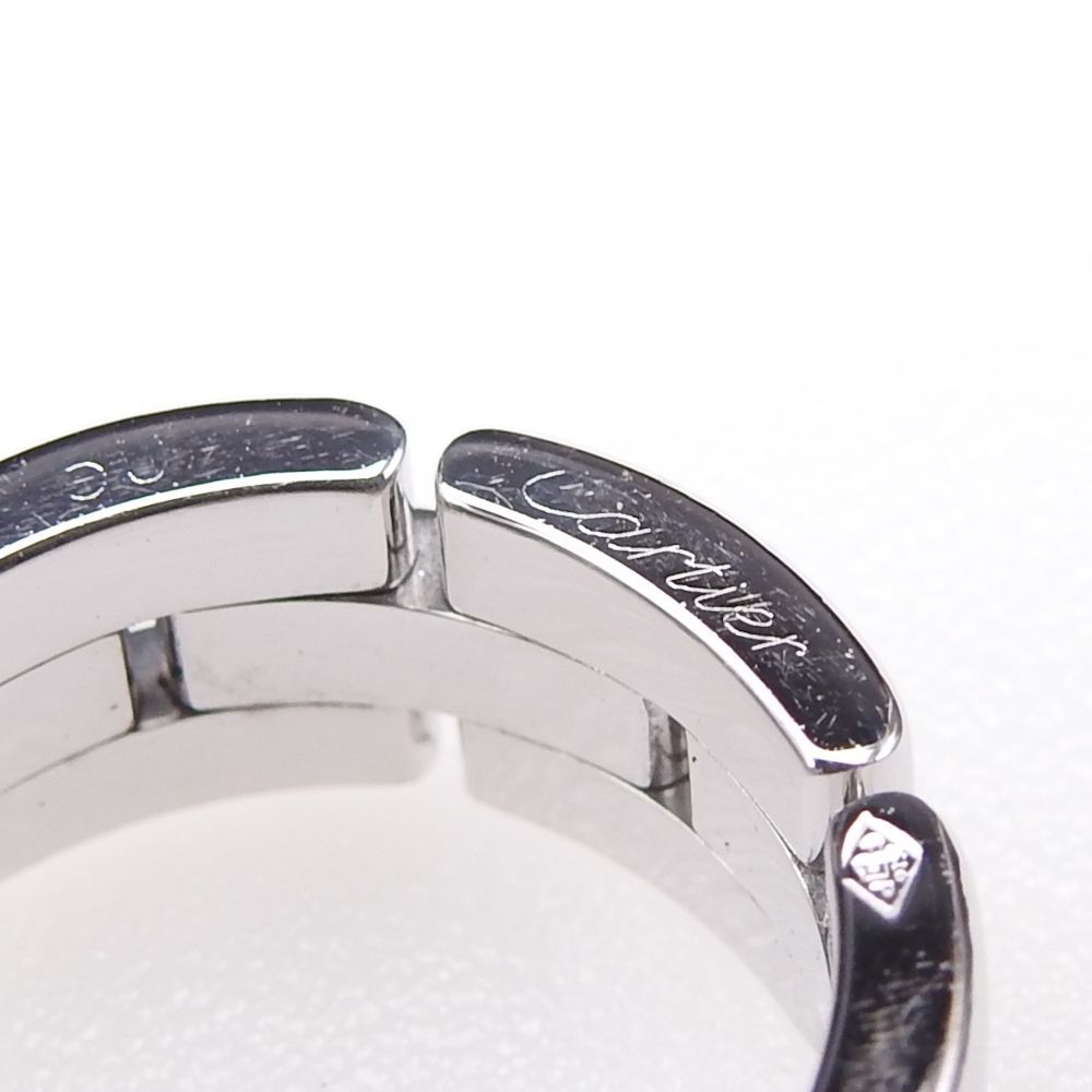 750 K18WG Cartier マイヨンパンテールリング #50 9号 正規品〕750 K18WG カルティエ Cartier マイヨンパンテール