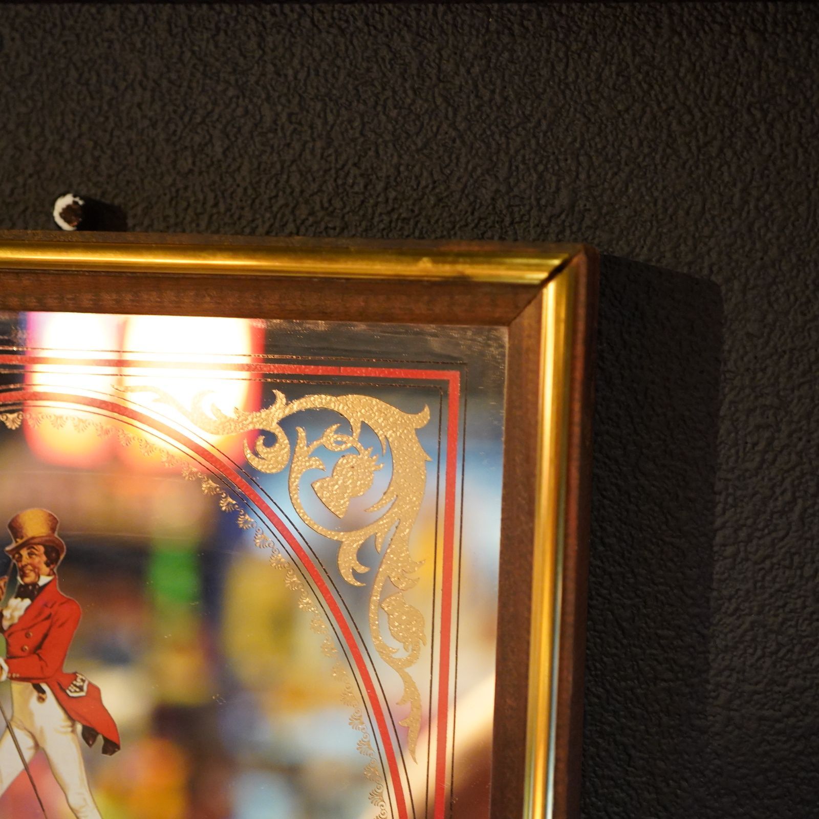 70's Vintage Levi's Advertising Pub Mirror | Button Works
